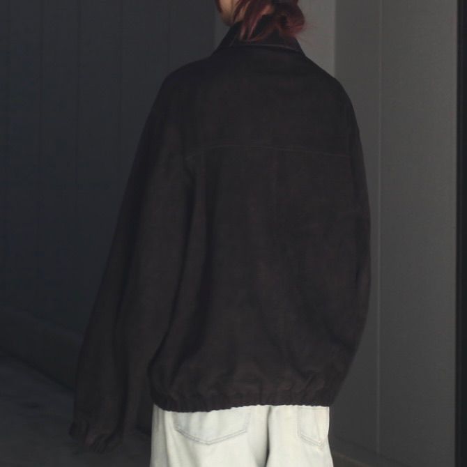 【残り一点】Cow Suede Zip Short Jacket
