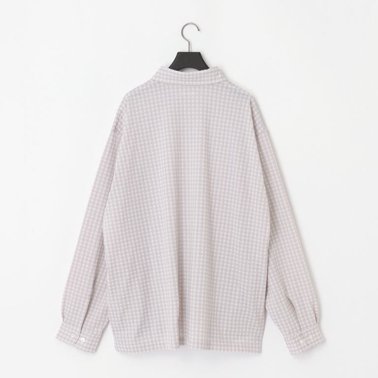 【残り一点】36G Wool Check Balise LS Shirt