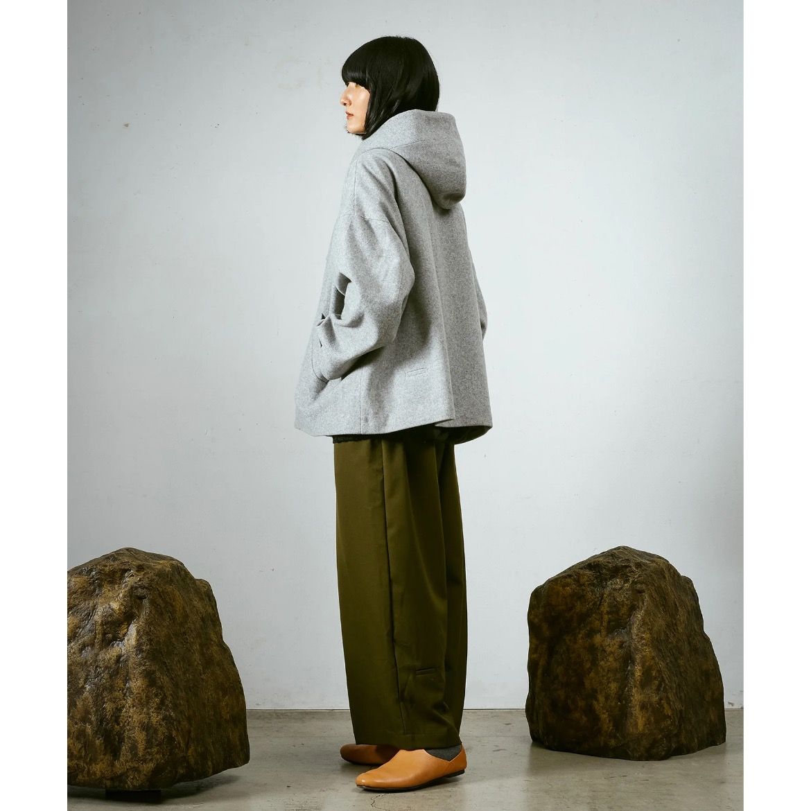 【残り一点】メルトンダッフルショートCT