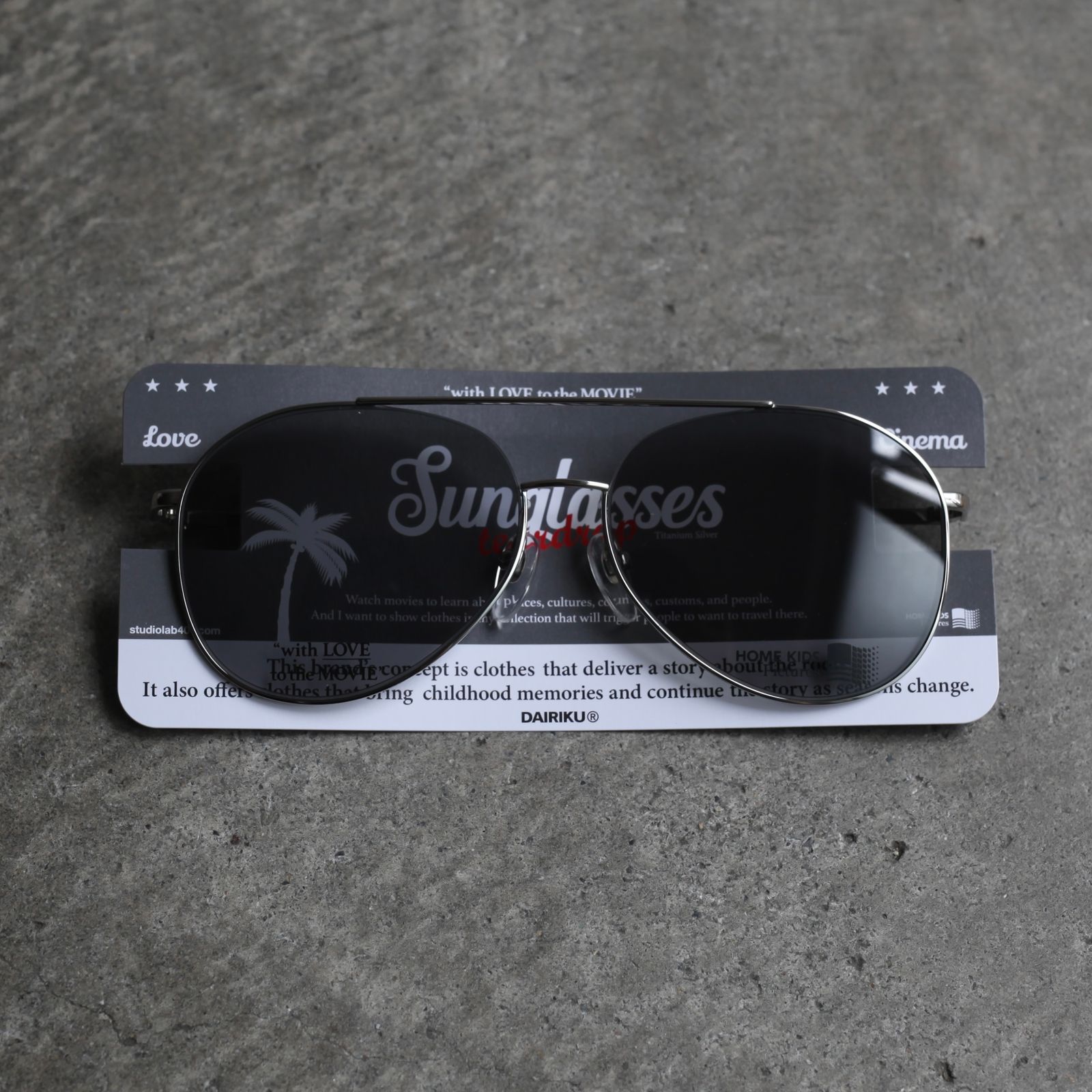 DAIRIKU - 【残りわずか】Printed Vintage Sunglass | ACRMTSM