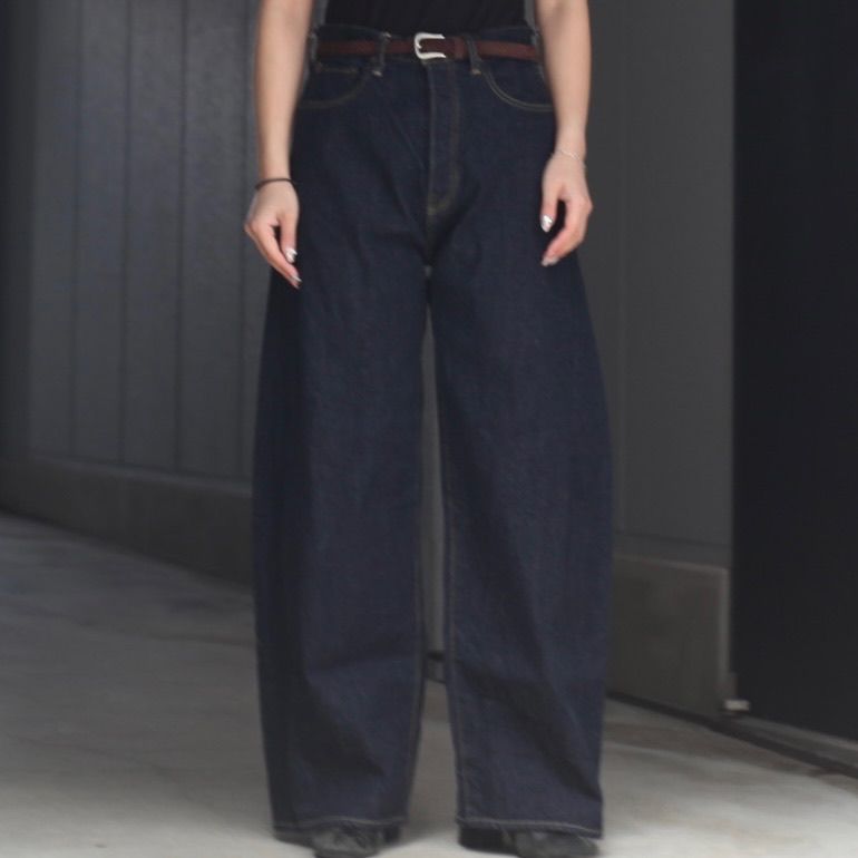 【残り一点】Deformation Wide Eco Denim Jeans