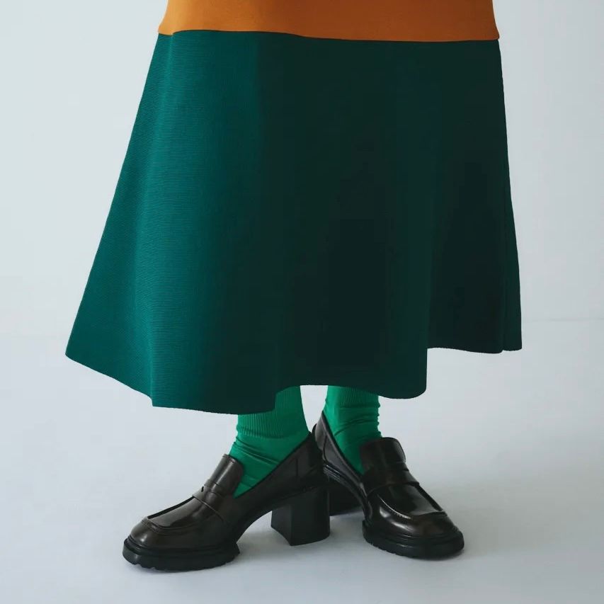 【残り一点】Shirred Balloon Sleeves Dress