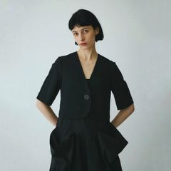 【残り一点】CLO Round Hem Half Sleeve Jacket