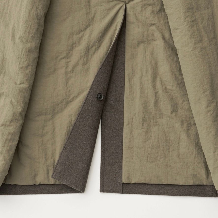 ANOTHER OFFICE Voyager Balmacaan Coat 3紺