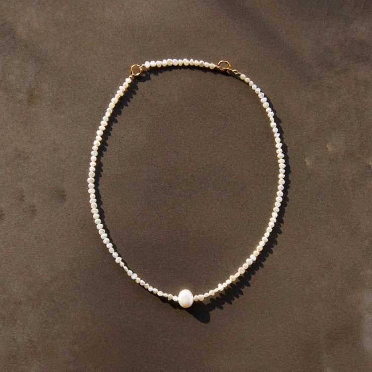 【お取り寄せ注文可能】Keshi Pearl Necklace Choker