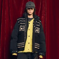 【残り一点】Knit Switching Prime Over Down Blouson