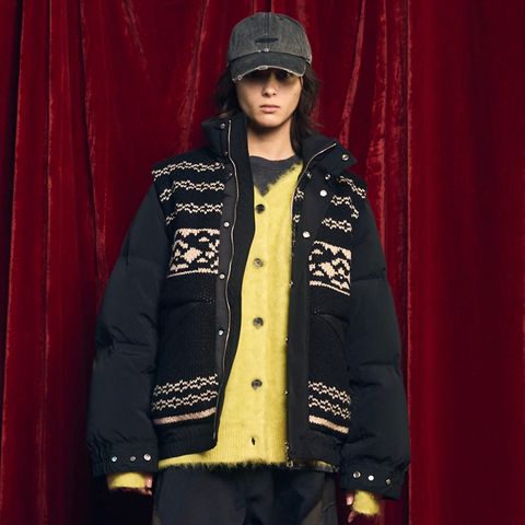 【残り一点】Knit Switching Prime Over Down Blouson