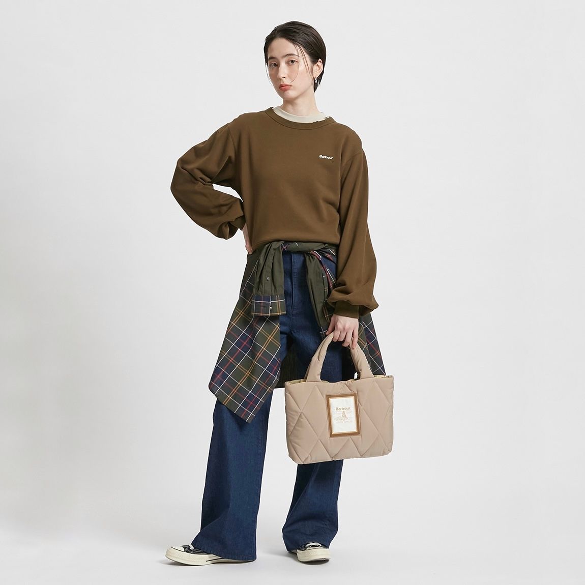 【残り一点】Mariah Mini Quilted Tote Bag