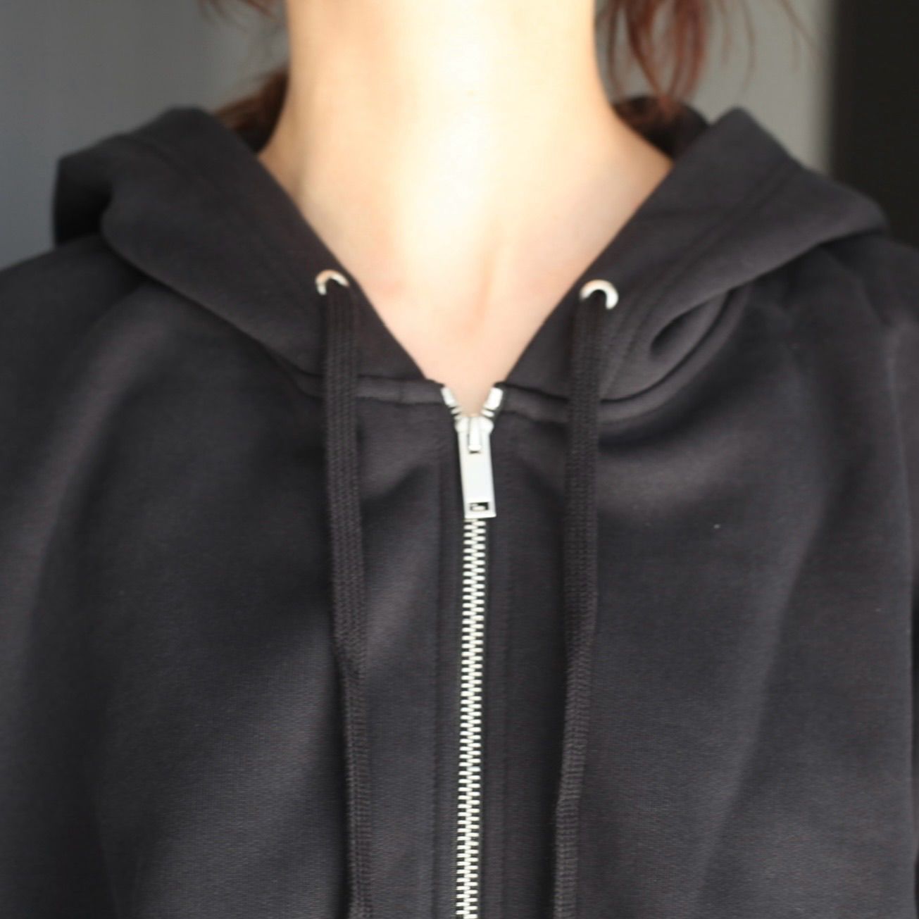 超ふわもこBACK LOGO TWO-TONE ZIP OUTER【ミケカラー】（Full