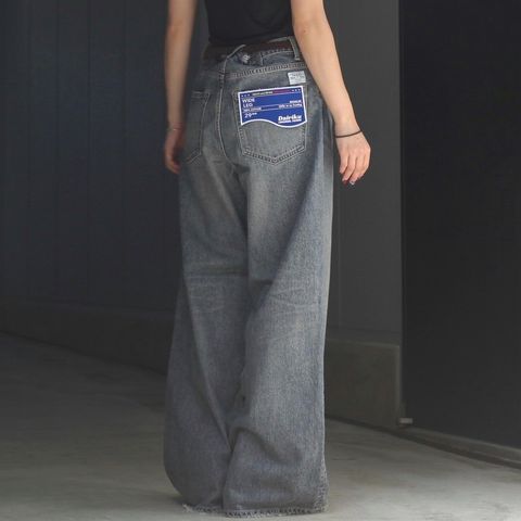 【残りわずか】Wide Vintage Denim Pants