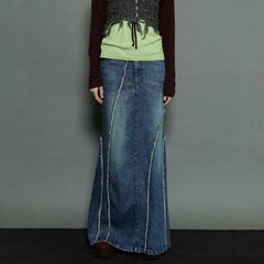 【残り一点】Cellulose Denim Maxi Skirt