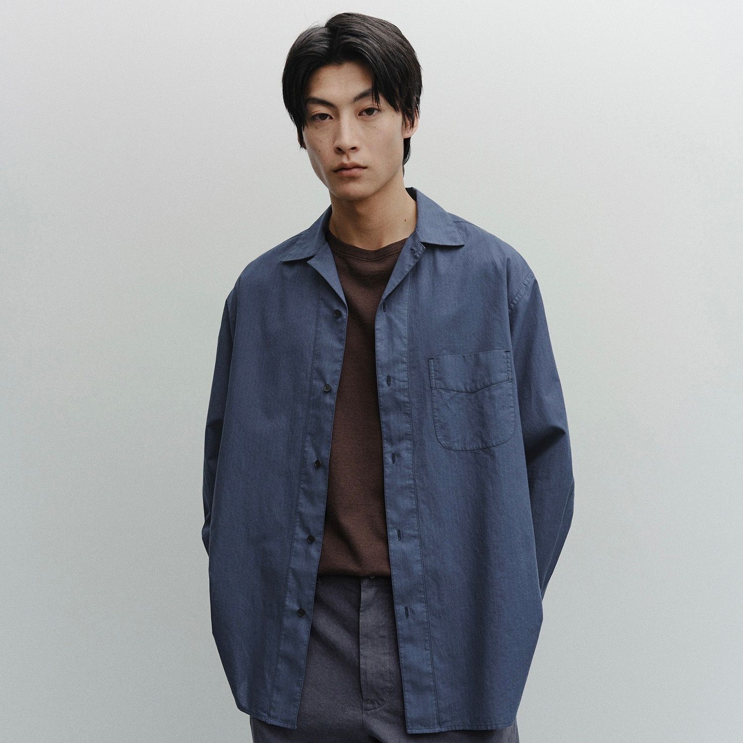 【残り一点】Overdyed Pajama Shirt
