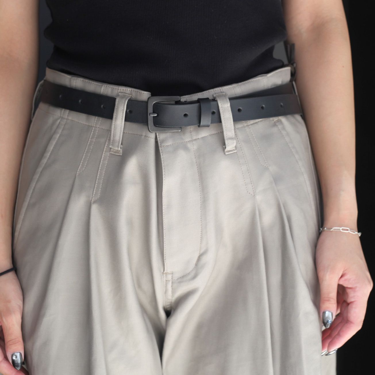 【残り一点】2Tucked Twisted Trousers