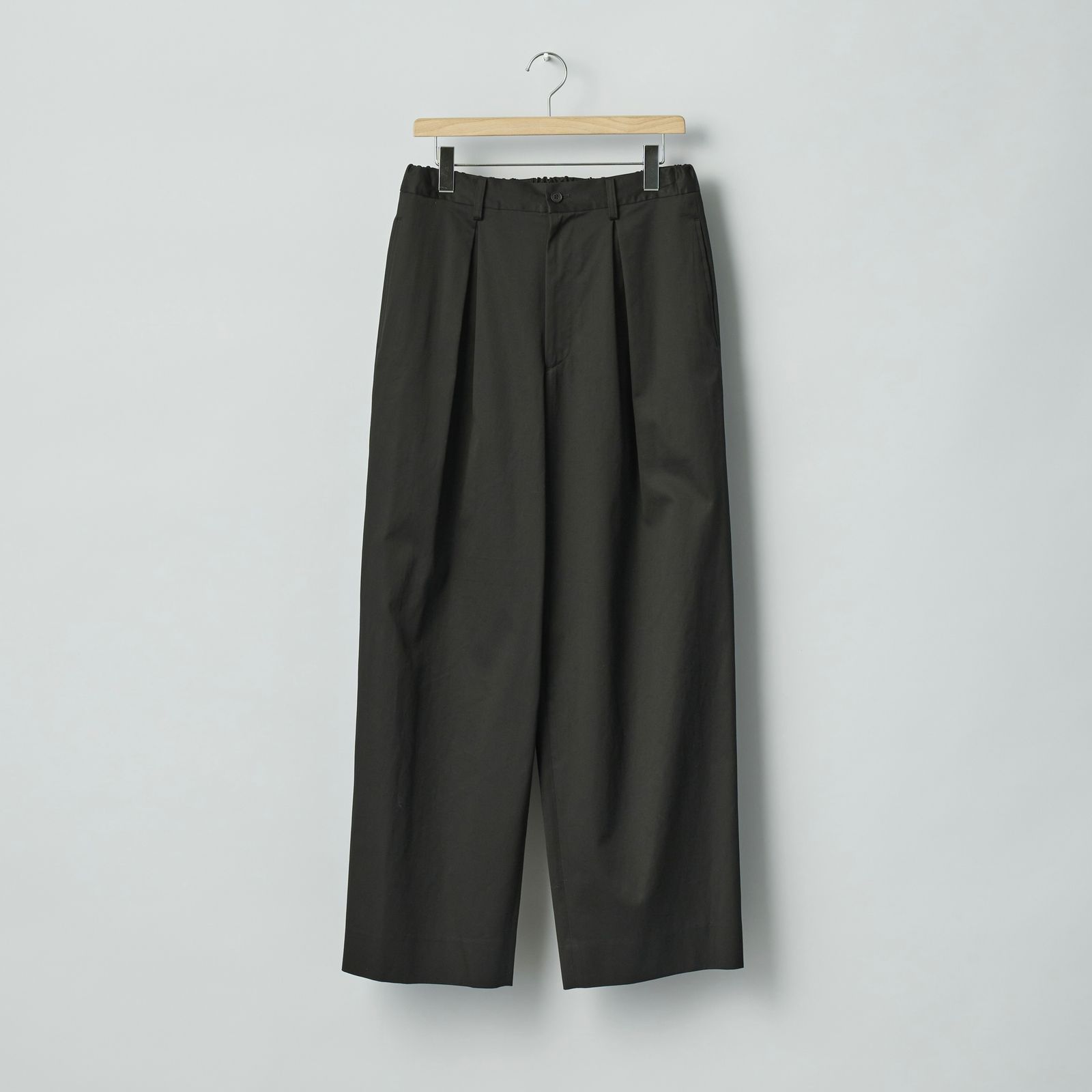 【残り一点】Cotton Satin Easy Wide Trousers