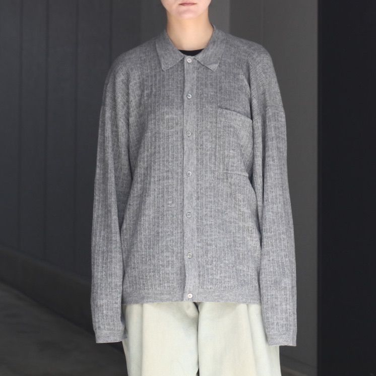 【残りわずか】Crepe Knit Shirt