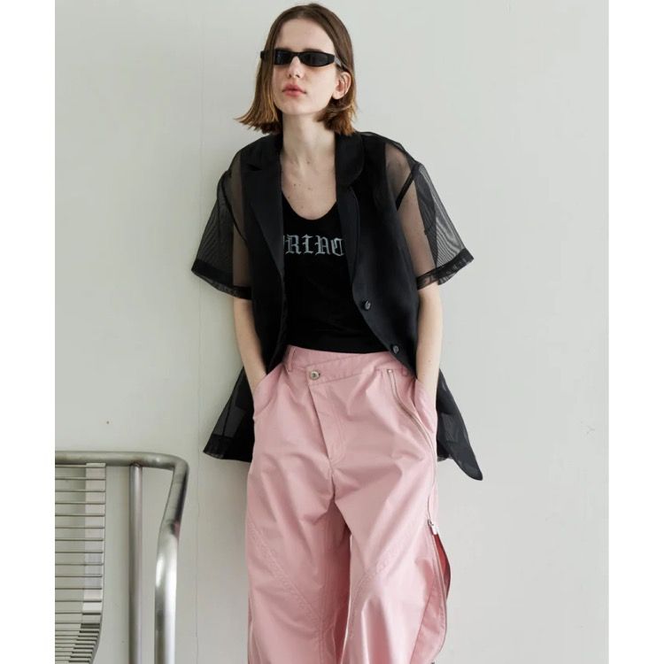 【残り一点】Sheer Half Sleeve Jacket