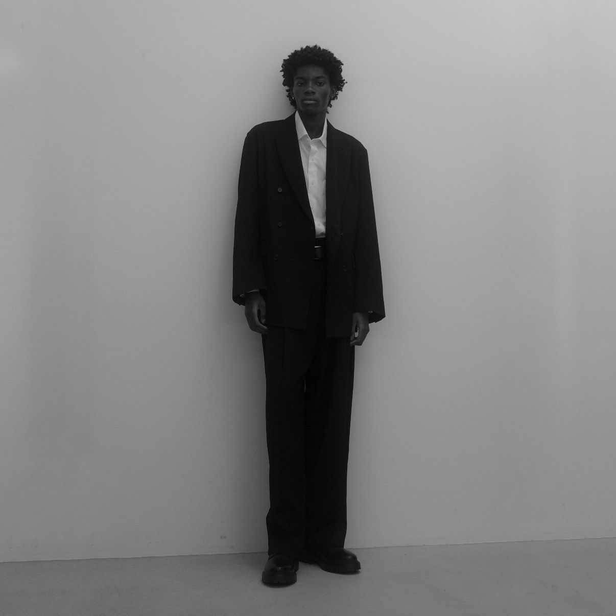 【残り一点】Wool Gabardine Double Breasted Jacket