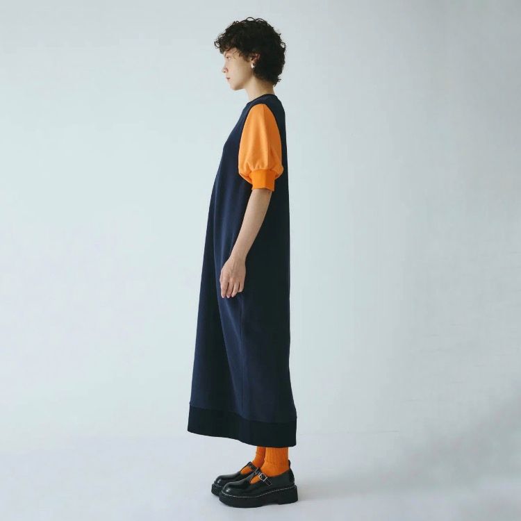 【残り一点】Balloon Sleeve Cut Dress