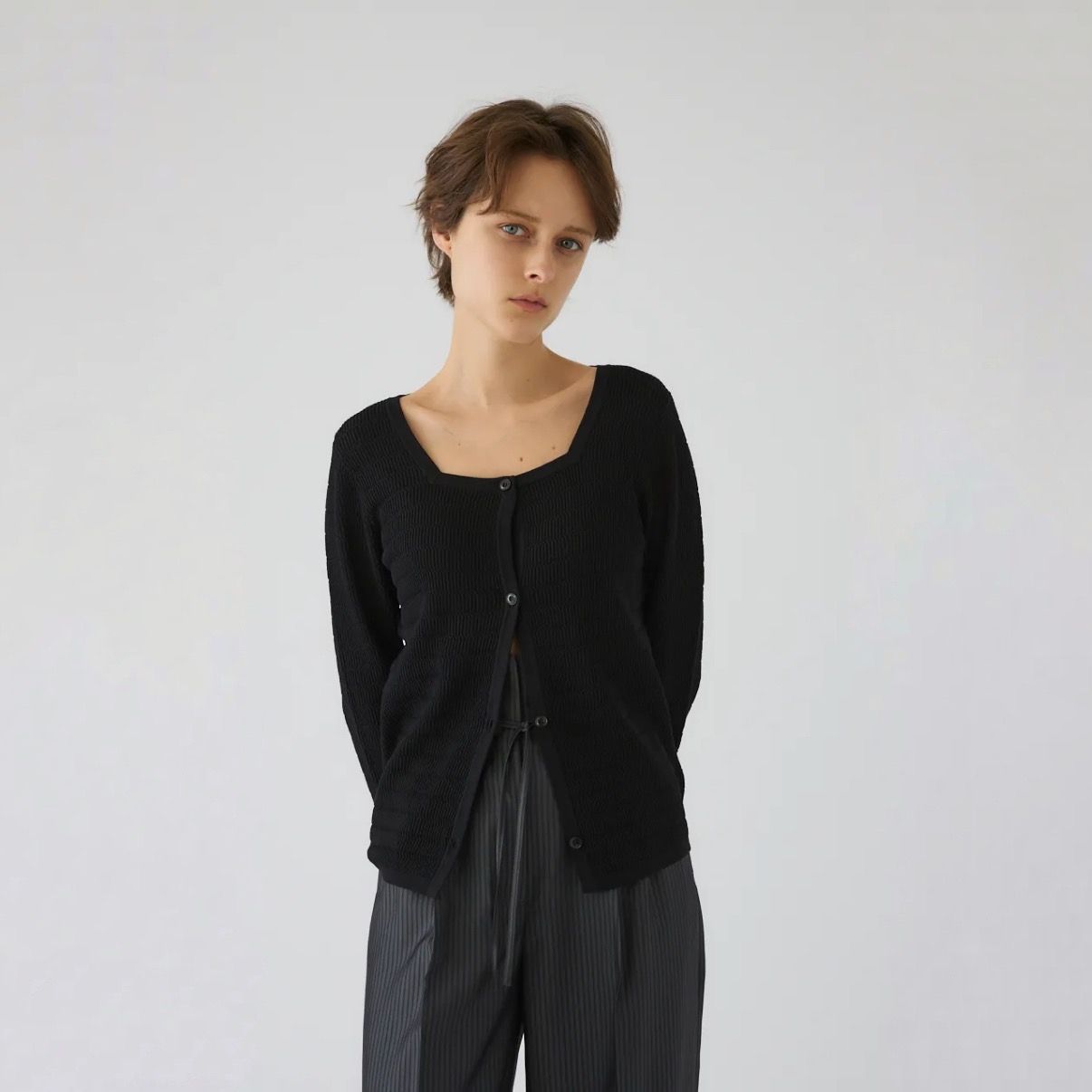 【残り一点】Tuck Rib Knit CD
