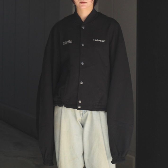 美品 OUTIL TRICOT LOCRONAN OU-C003 BLK/黒 S OUTIL TRICOT MOUMOUR - GARDEN