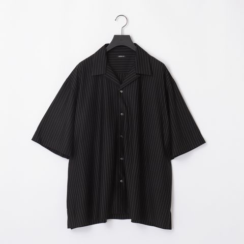 【残り一点】36G Silk Stripe Ether SS Shirt