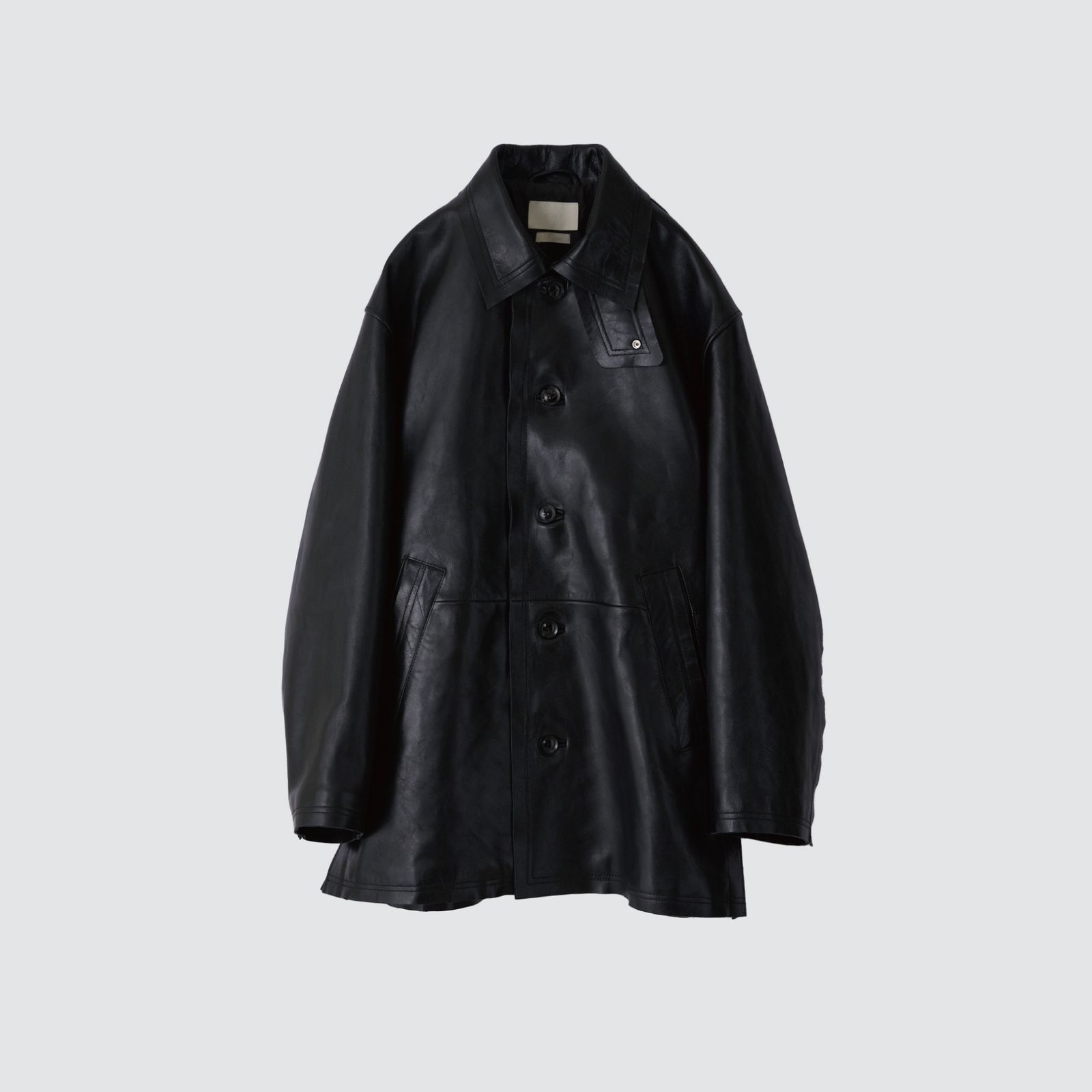 YOKE - 【残りわずか】Cut-Off Leather Car Coat | ACRMTSM ONLINE STORE