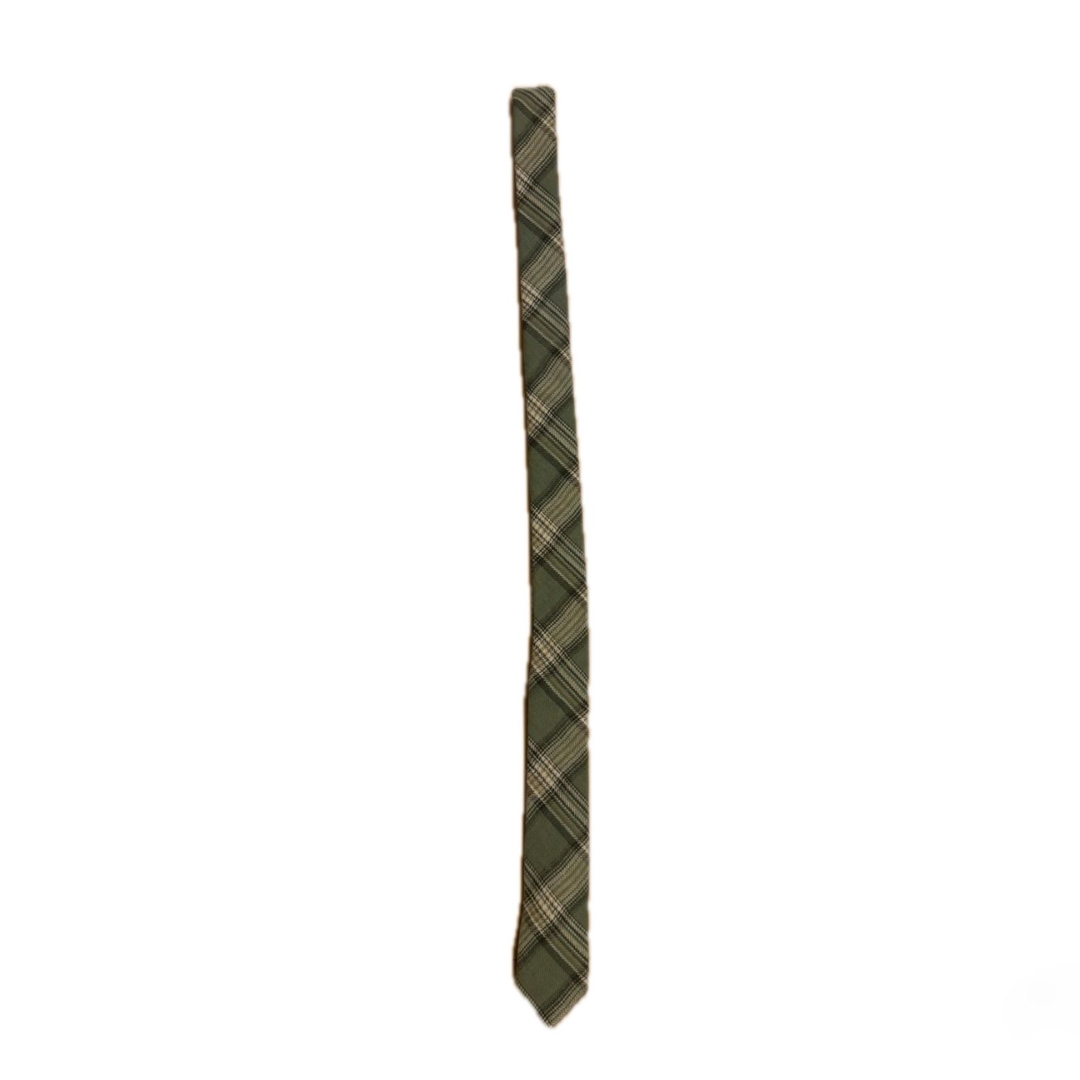 【残り一点】Cotton Check Necktie