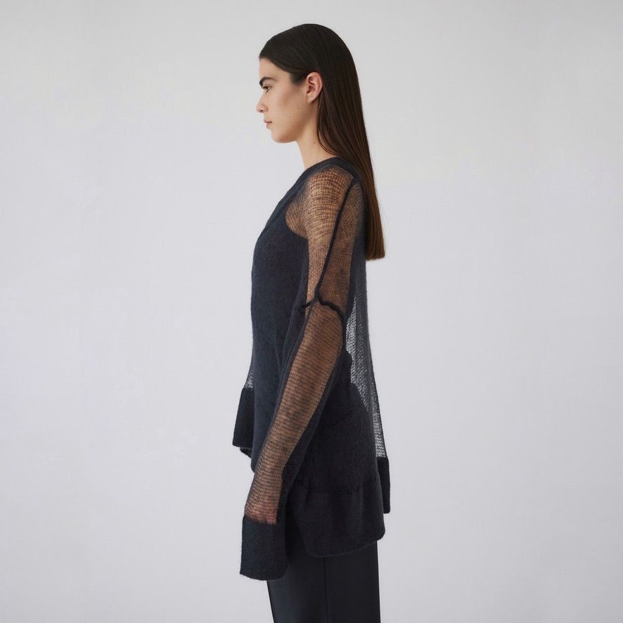 【残り一点】Super Low Gauge Mohair Mix Knit