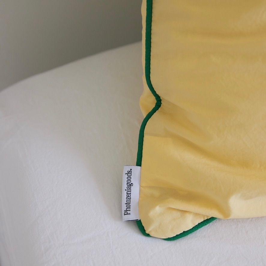 【残り一点】Frame Bedding Set Q(YELLOW×GREEN)