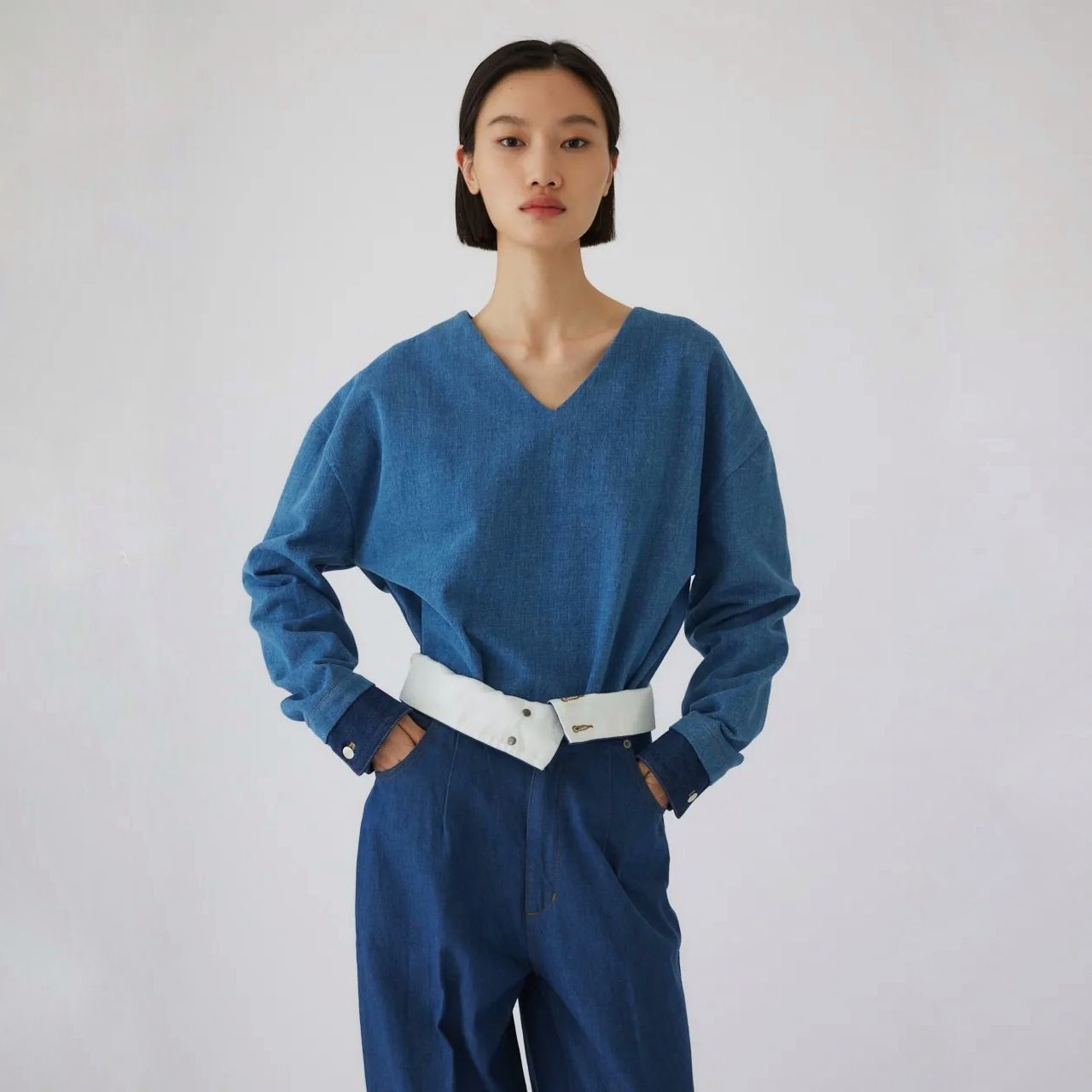 【残り一点】Corset Denim PT