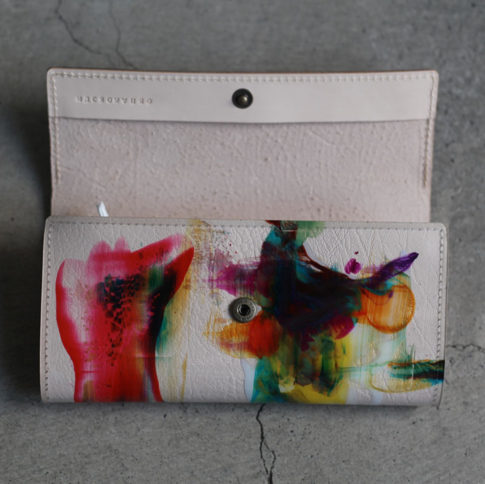 【残り一点】Paint Wallet(LONG)