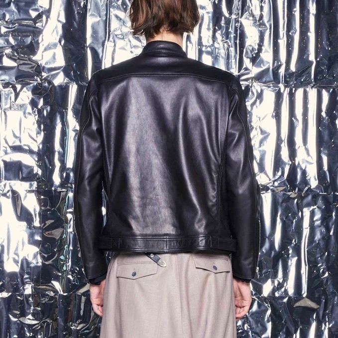 【残り一点】Dress-Fit Sheep Leather Single Rider JKT