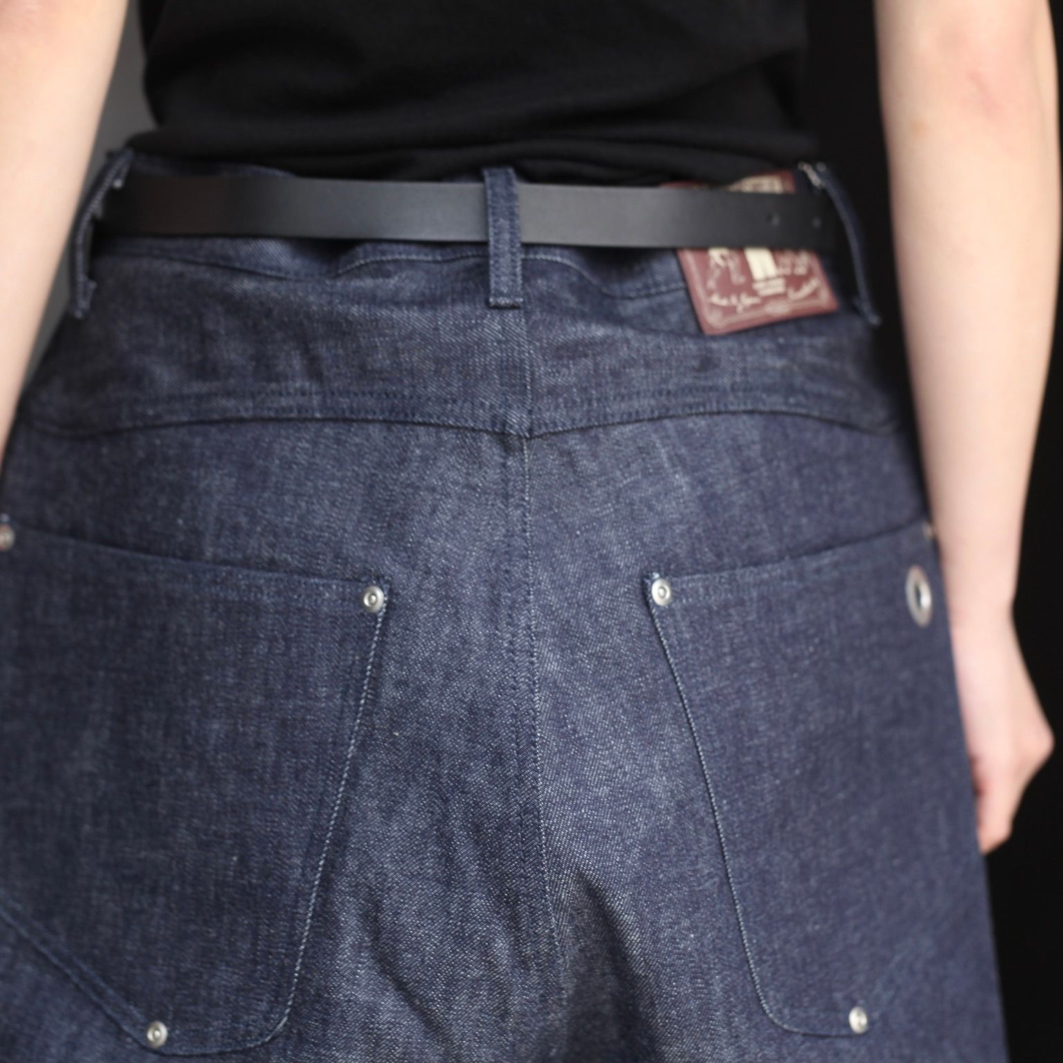 【残り一点】Newcommune Baggy Denim Shorts Rigid