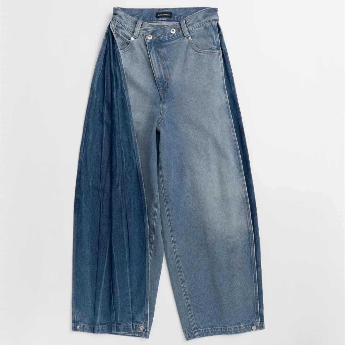 【残り一点】Side-Tuck Cocoon Denim Pants