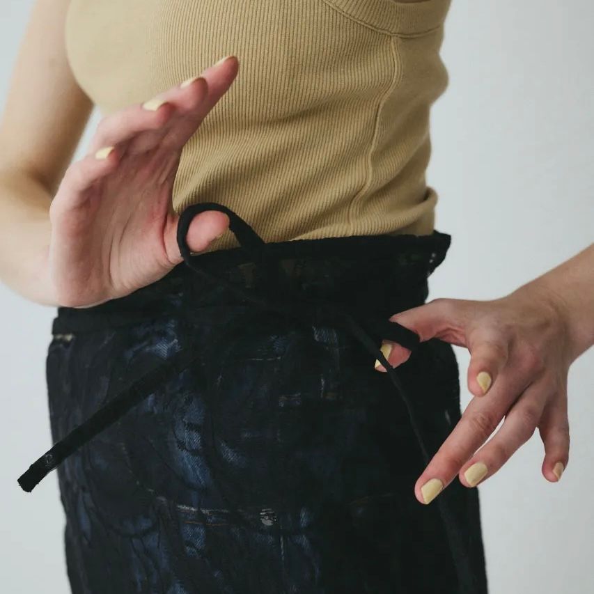 【残り一点】Lace Wrap Skirt