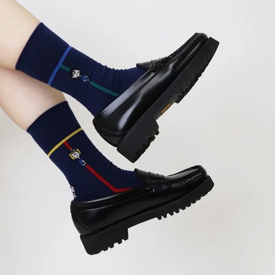 【再販売通知受付可能】Line Socks(ピーナッツギャング)