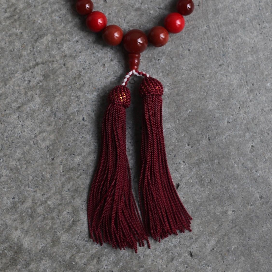 SOSHIOTSUKI - 【残り一点】Juzu Necklace Tassel(BLACK SOSHIOTSUKI - 【残り一点】Juzu Necklace Tassel(BLACK