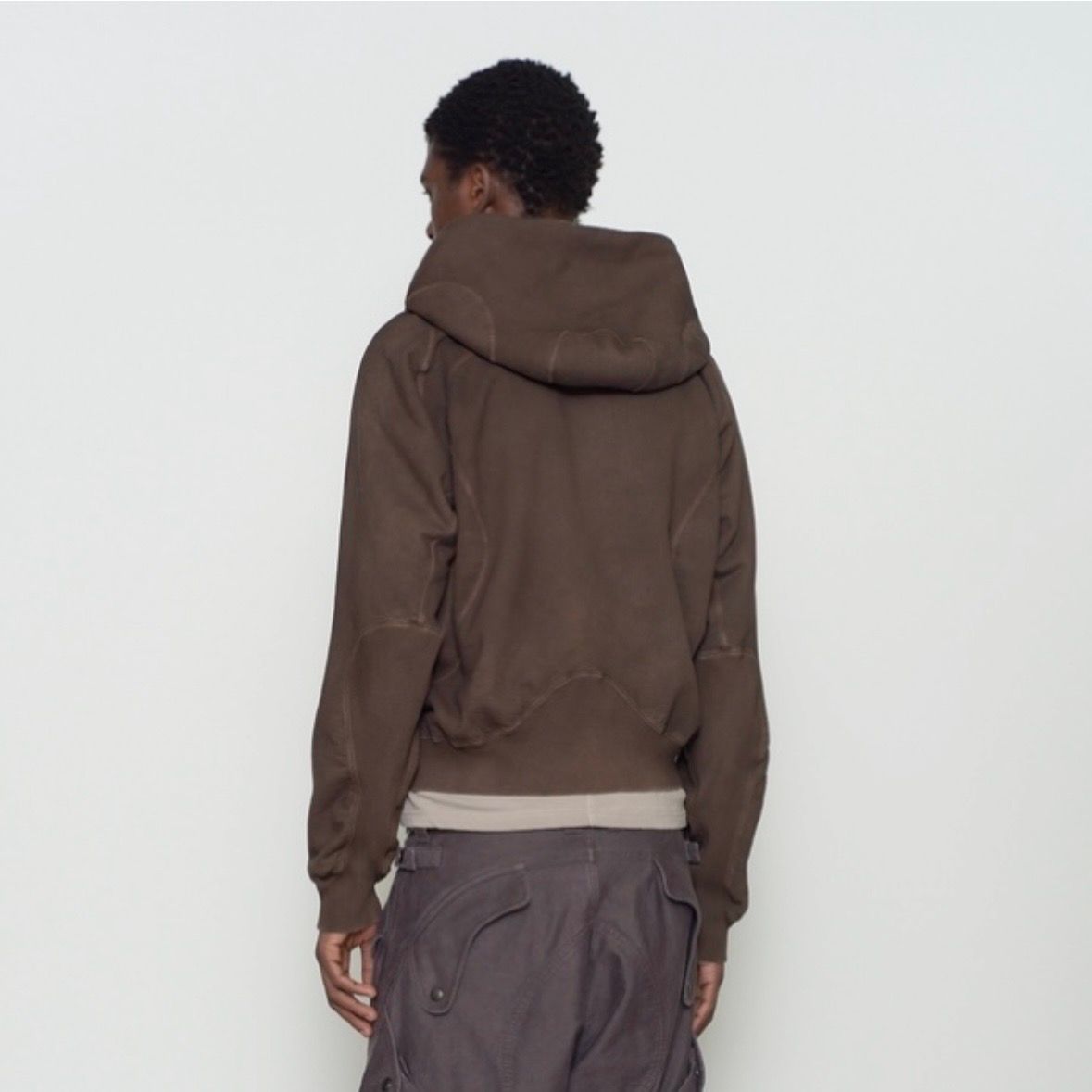 【残りわずか】Paneled Zip Up Hoodie