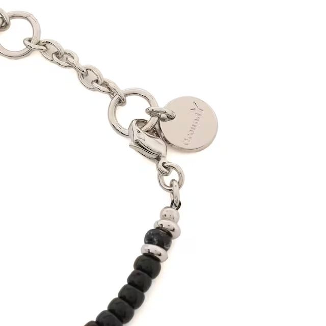 【残り一点】ビーズブレスレット_C(BLACK)