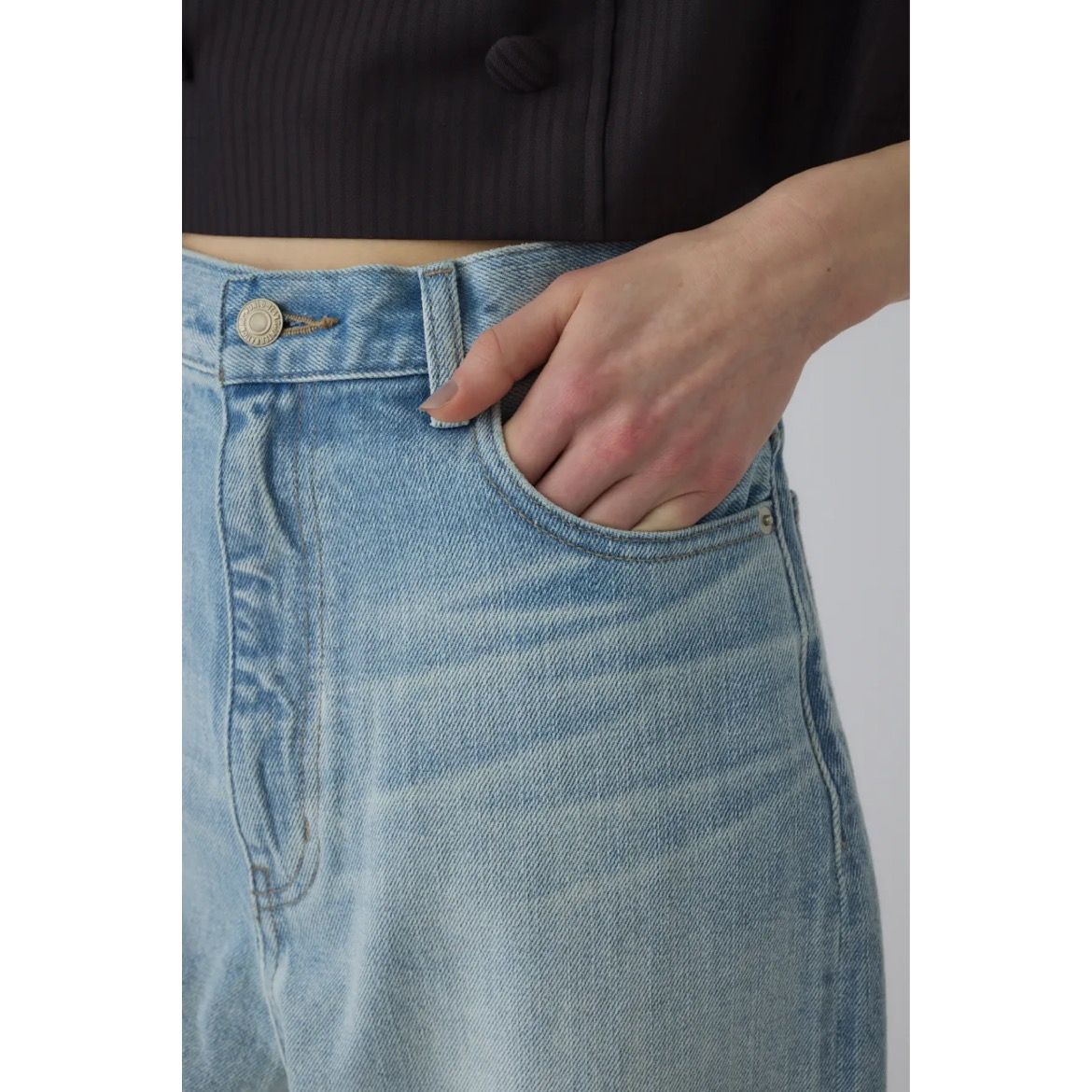 【残り一点】Hidden Detail Jeans