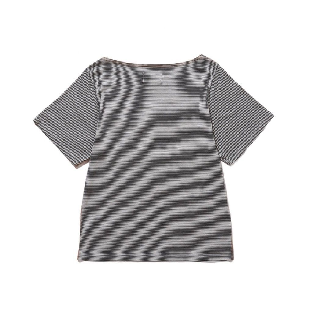 【残り一点】Boat Neck Stripe Tee