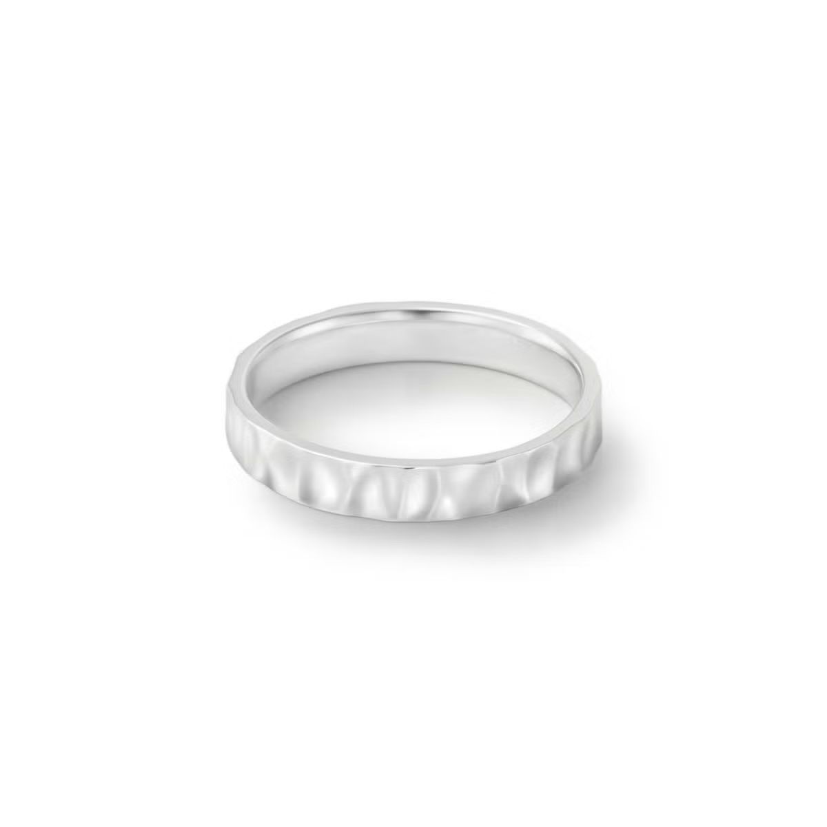 【お取り寄せ注文可能】Crack Square Ring(PLATINUM950)