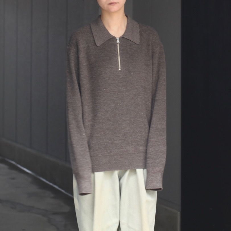 【残り一点】Aze Half Zip-up P/O