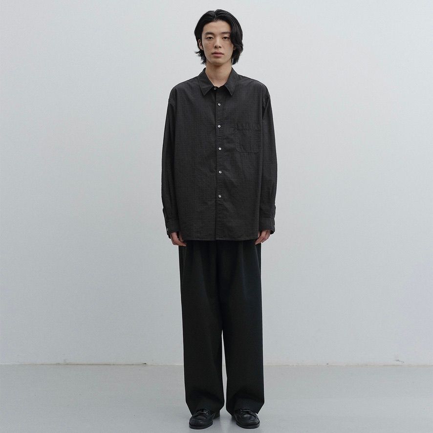 【残り一点】Bold Garment Gingham Check Shirt