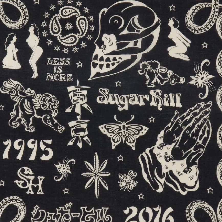【残りわずか】Tatoo Flash Bandana