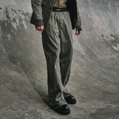 【残り一点】Home Trousers With Night-Cut(AGED TWILL)
