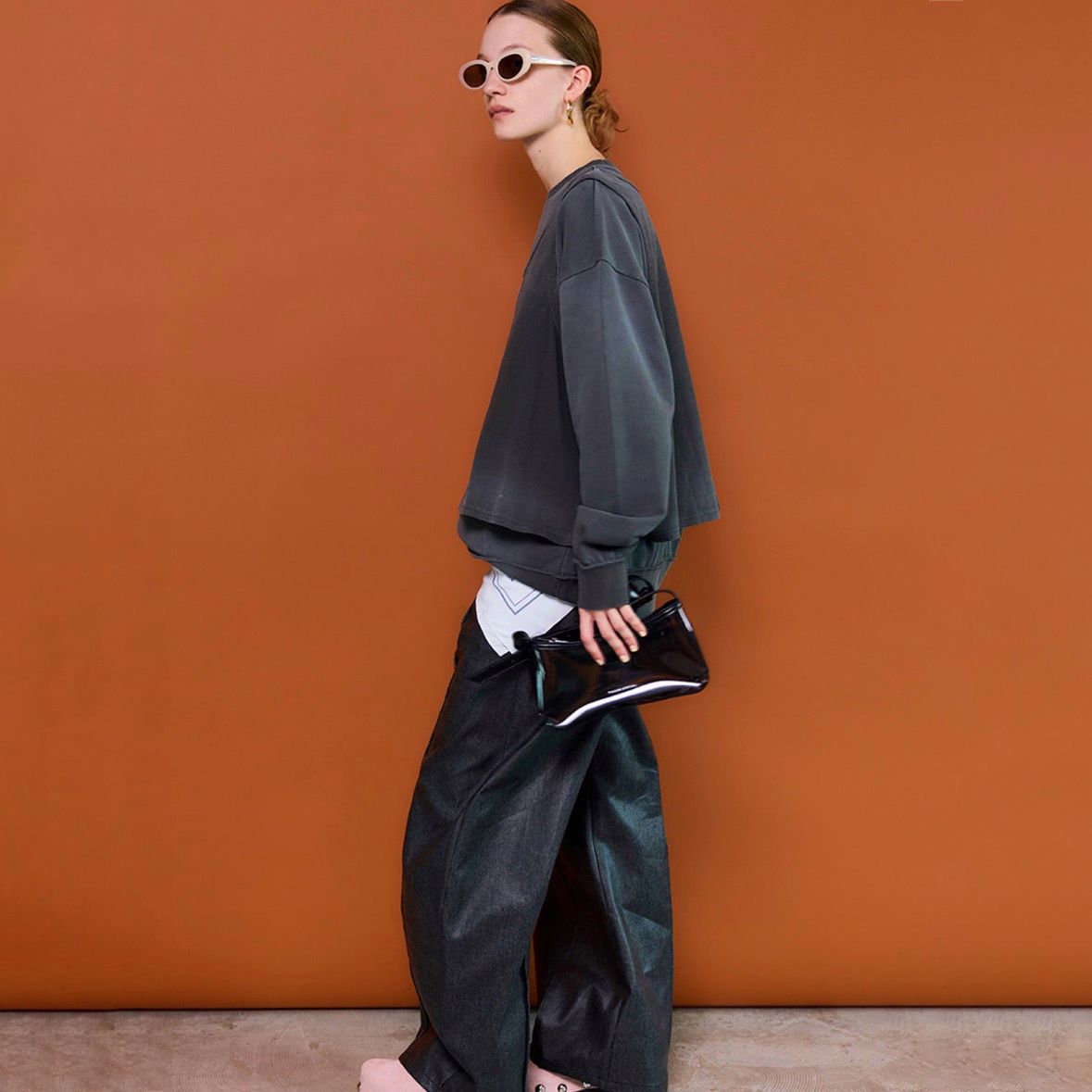 【残り一点】クリアスキニーバッグ