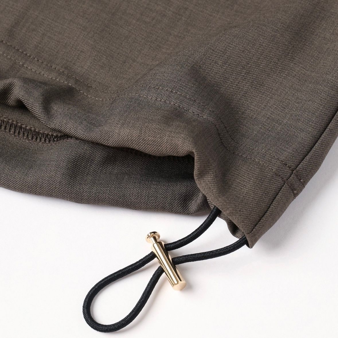 【残り一点】Dry Gabardine Layered Collar Half Zip Shirt