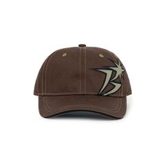 【残り一点】B Logo Contrast Stitch 6-Panel Cap