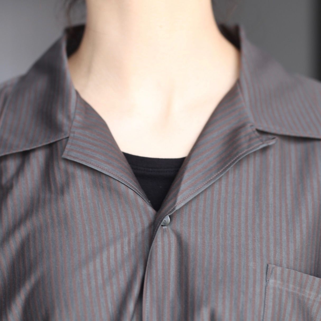 【残り一点】46G Stripe Ether Shirt